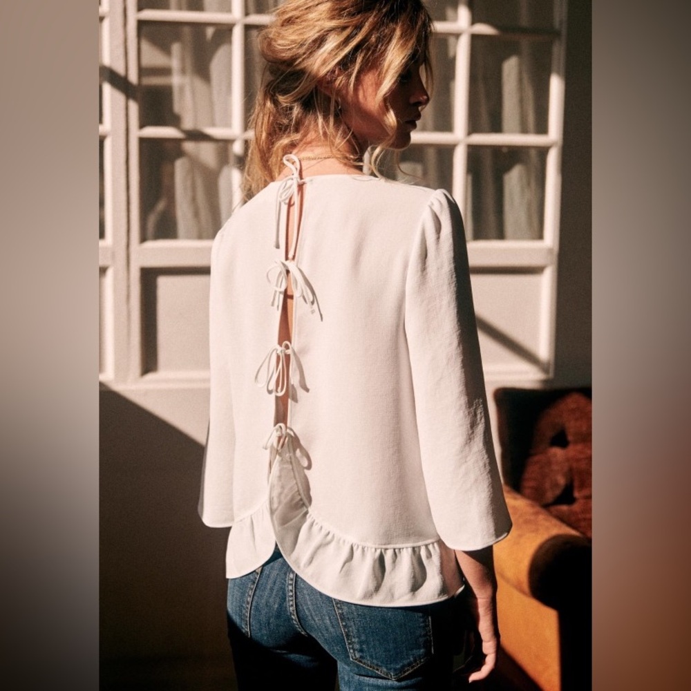 Sezane Debbie Blouse - Picture 2 of 5